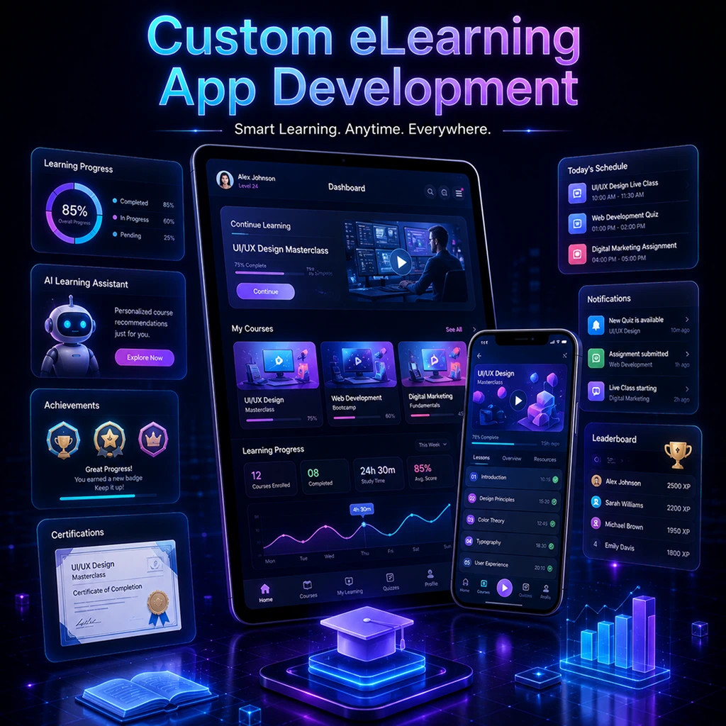 Custom eLearning App Development Company